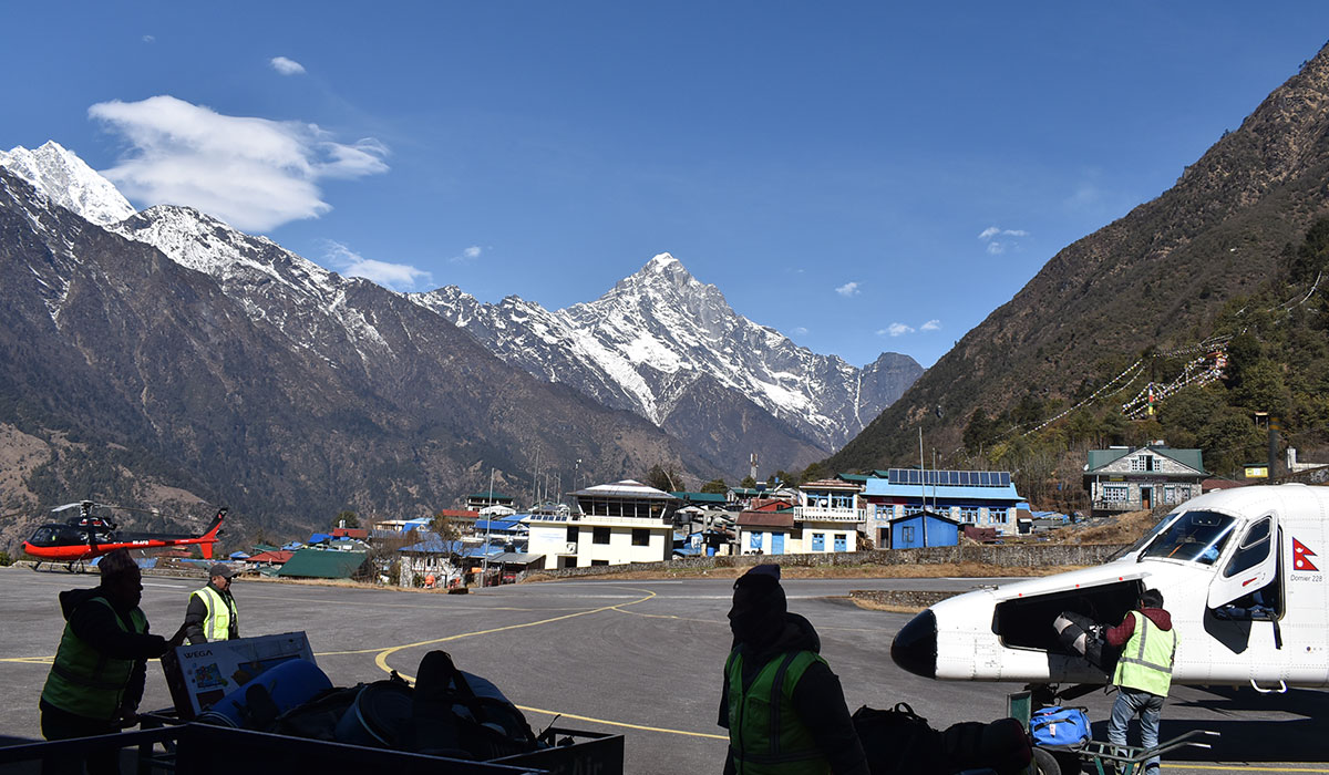 Size and Elevation of Lukla Airport