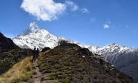 Trekking in Nepal in September