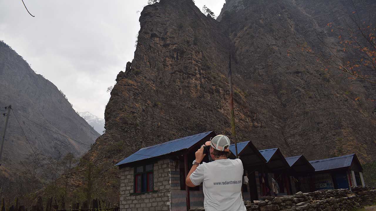mahcha khola luncha break