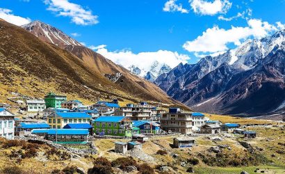 Kyanjin gompan langtang valley