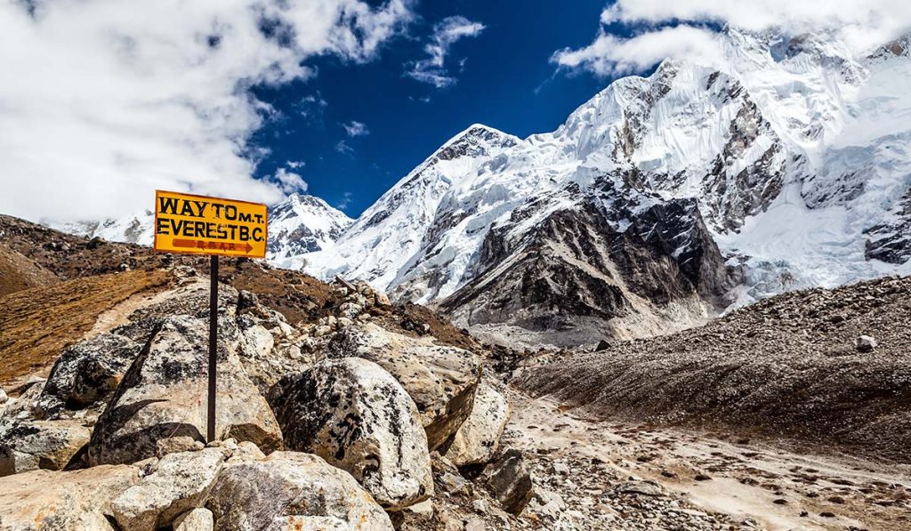 way to everest base camp trek