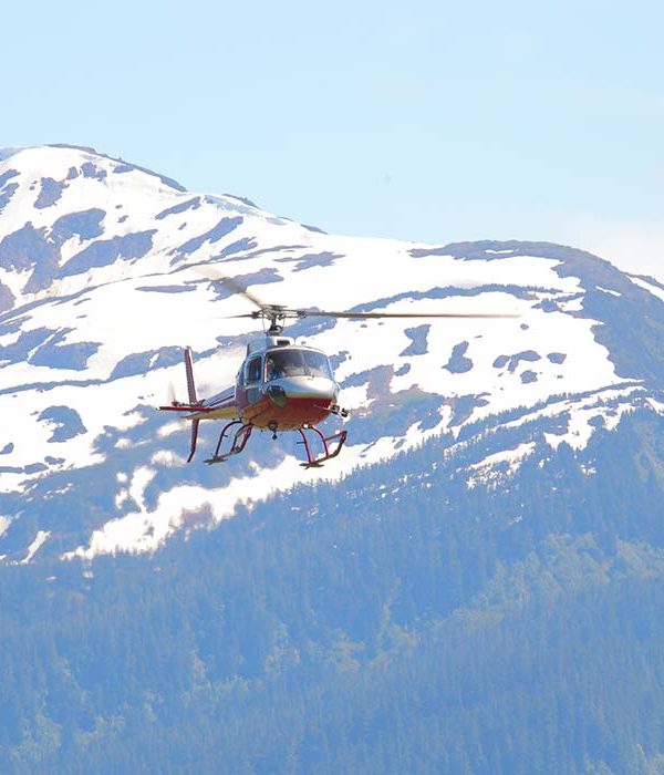 helicopter in Lukla