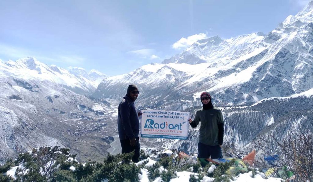 annapuran circuit trek with tilicho lake trek