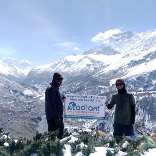 annapuran circuit trek with tilicho lake trek