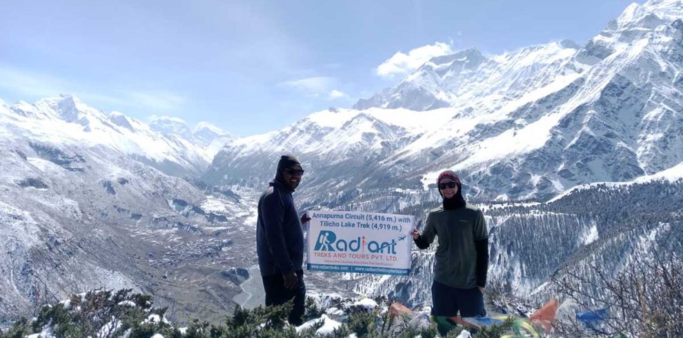 annapuran circuit trek with tilicho lake trek