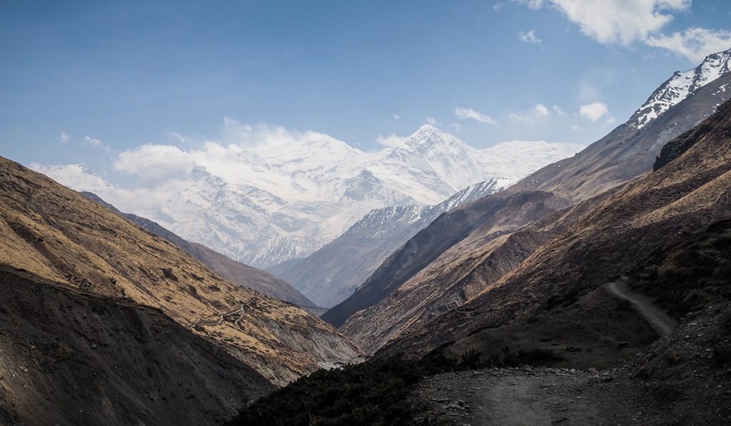 landscape of Annapurna region
