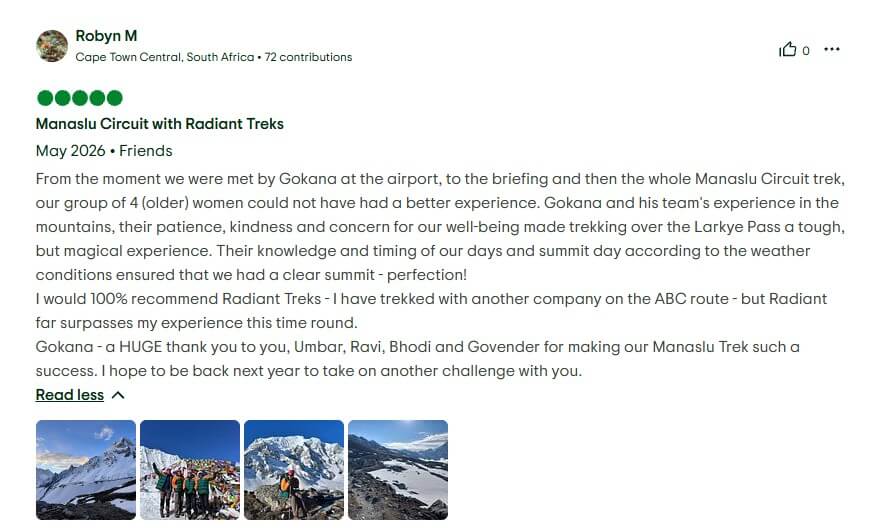 robyn review radiant treks